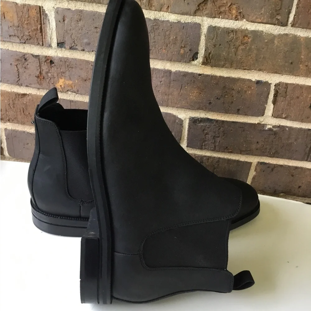 Cole Haan Black Men's Chukka Boot - Smooth Leather Slip-On